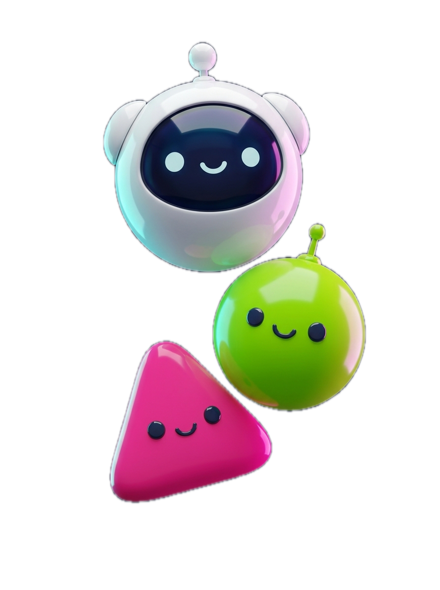 Zeki AI Agent Mascots