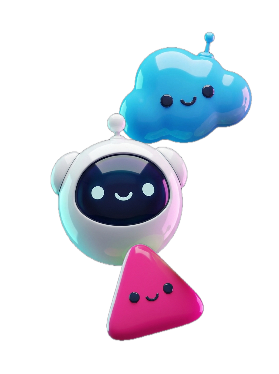 Zeki AI Agent Squad Mascots